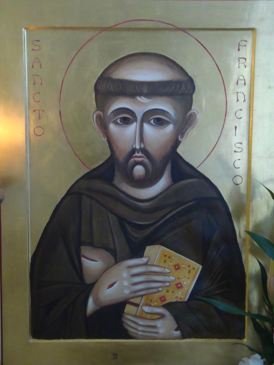 icona san Francesco - Monastero Clarisse Eremite